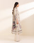 Unstitched Women's Beige Lawn 3 Piece Suit